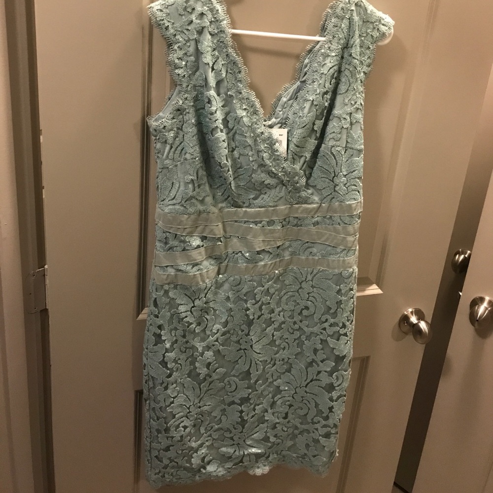 WORN ONCE Tadashi Shoji Mint Cocktail dress