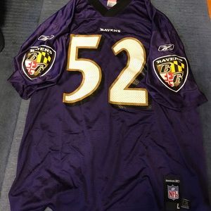 Vintage Ray Lewis Baltimore Ravens Jersey Large