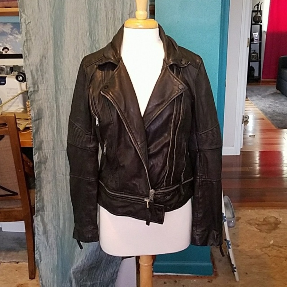 All Saints Leather Jacket
