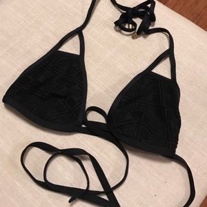 Serra keyhole Vitamin A bikini wrap top