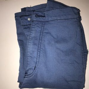 High waisted jeans