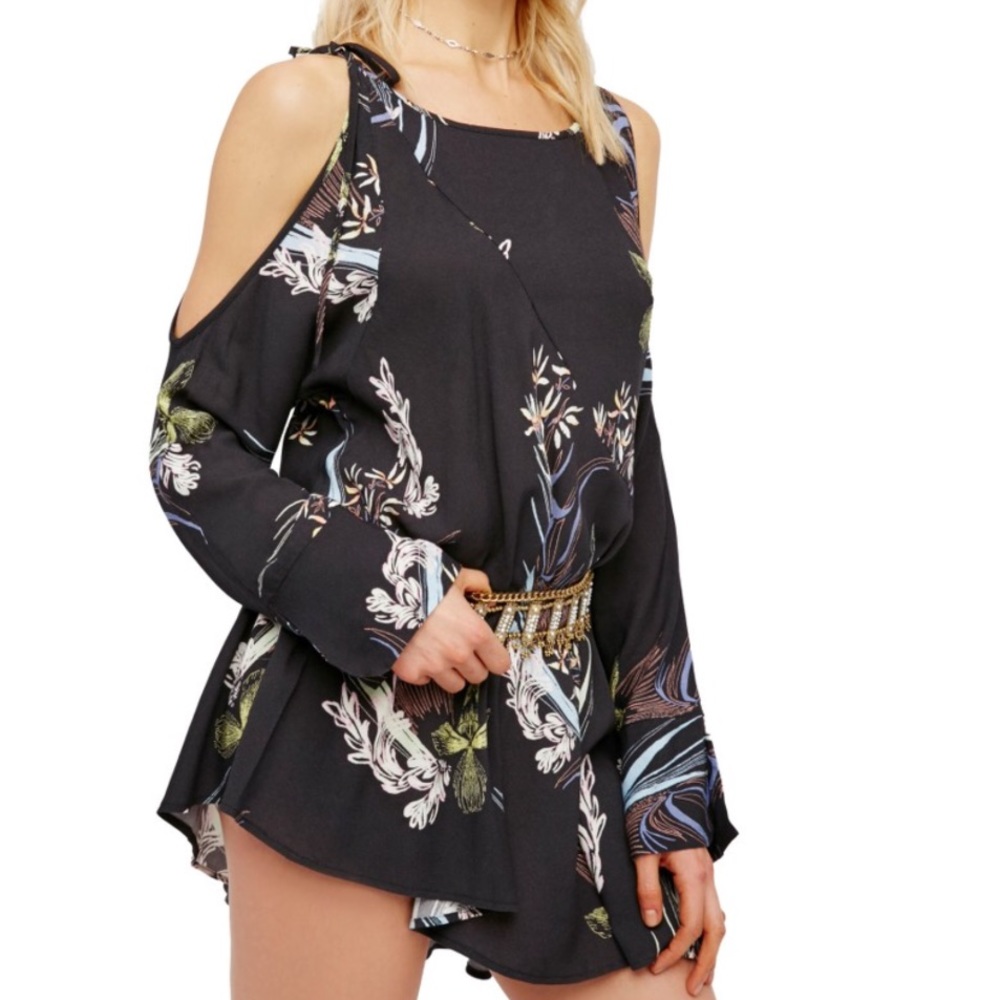 Free People Clear Skies Cold Shoulder Tunic