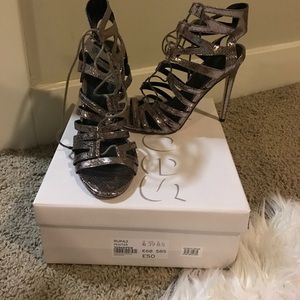 Lace up heels
