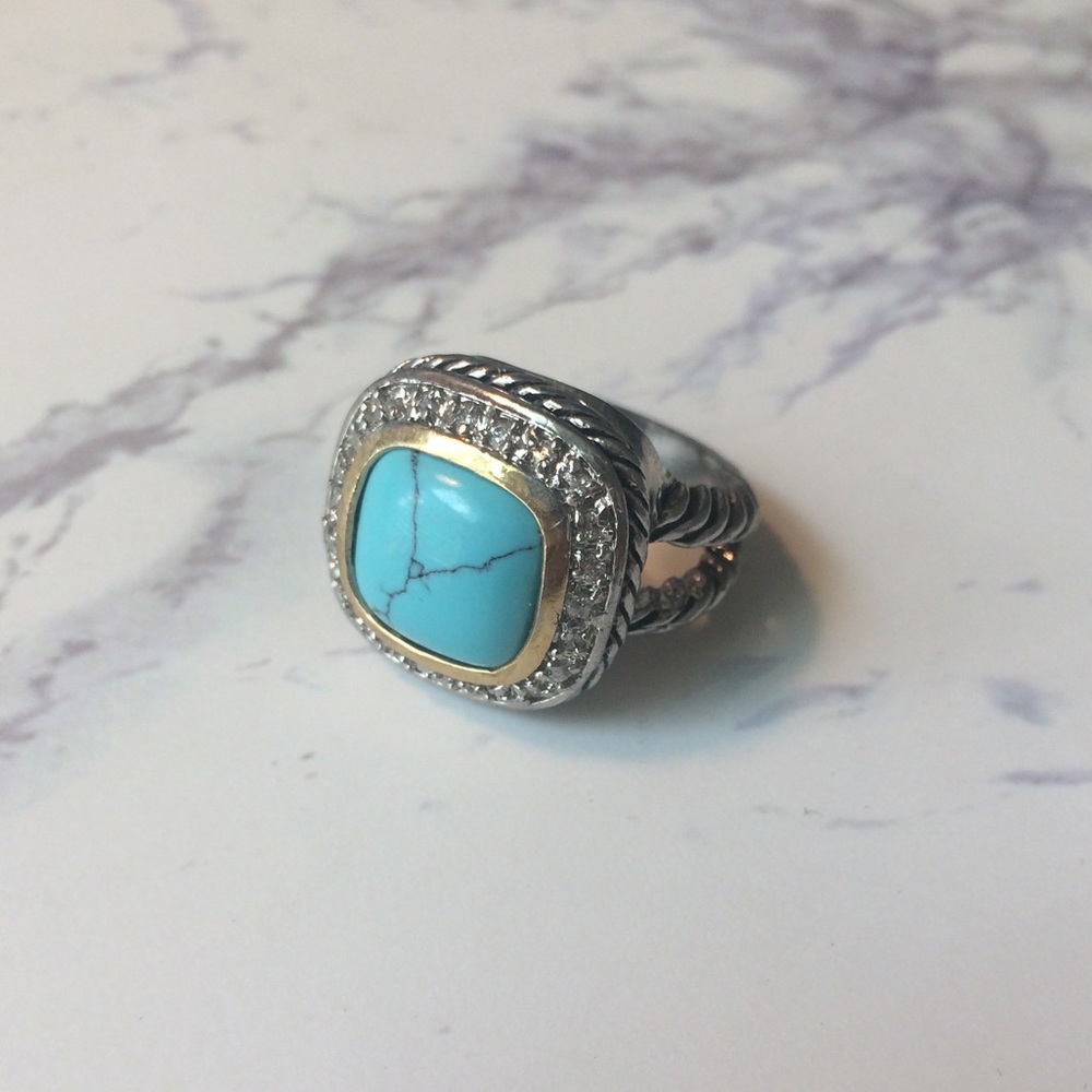 Turquoise & Silver Ring
