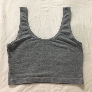 American Apparel Sleeveless Crop Tank