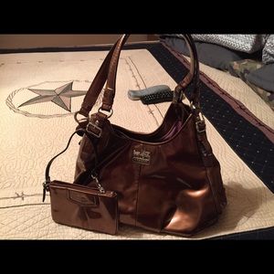 Coach Bag and Coin Purse