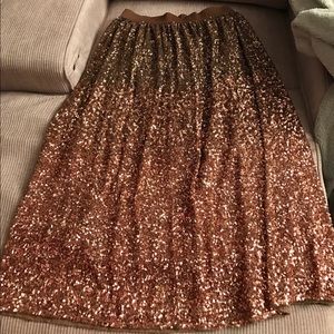 New embellished midi skirt