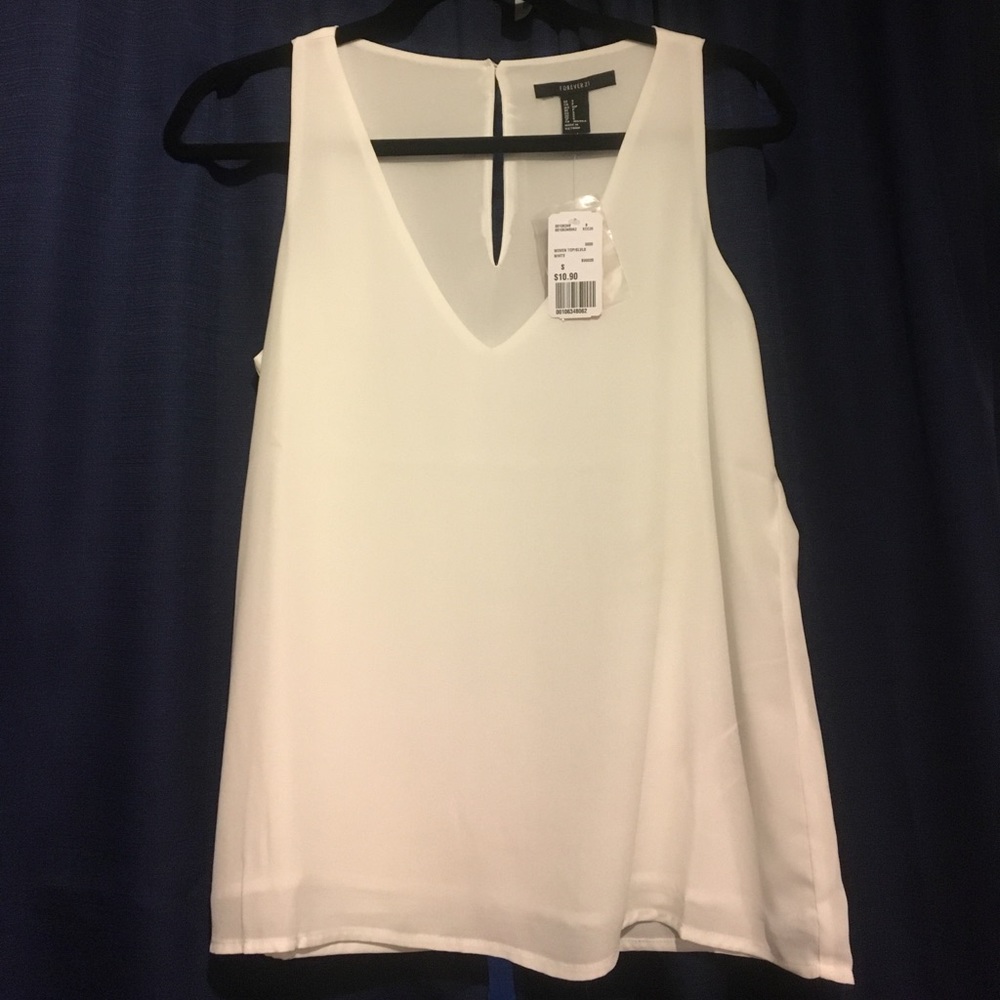 Forever 21 Chiffon Tank Top