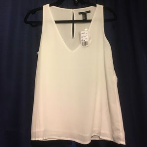 Forever 21 Chiffon Tank Top