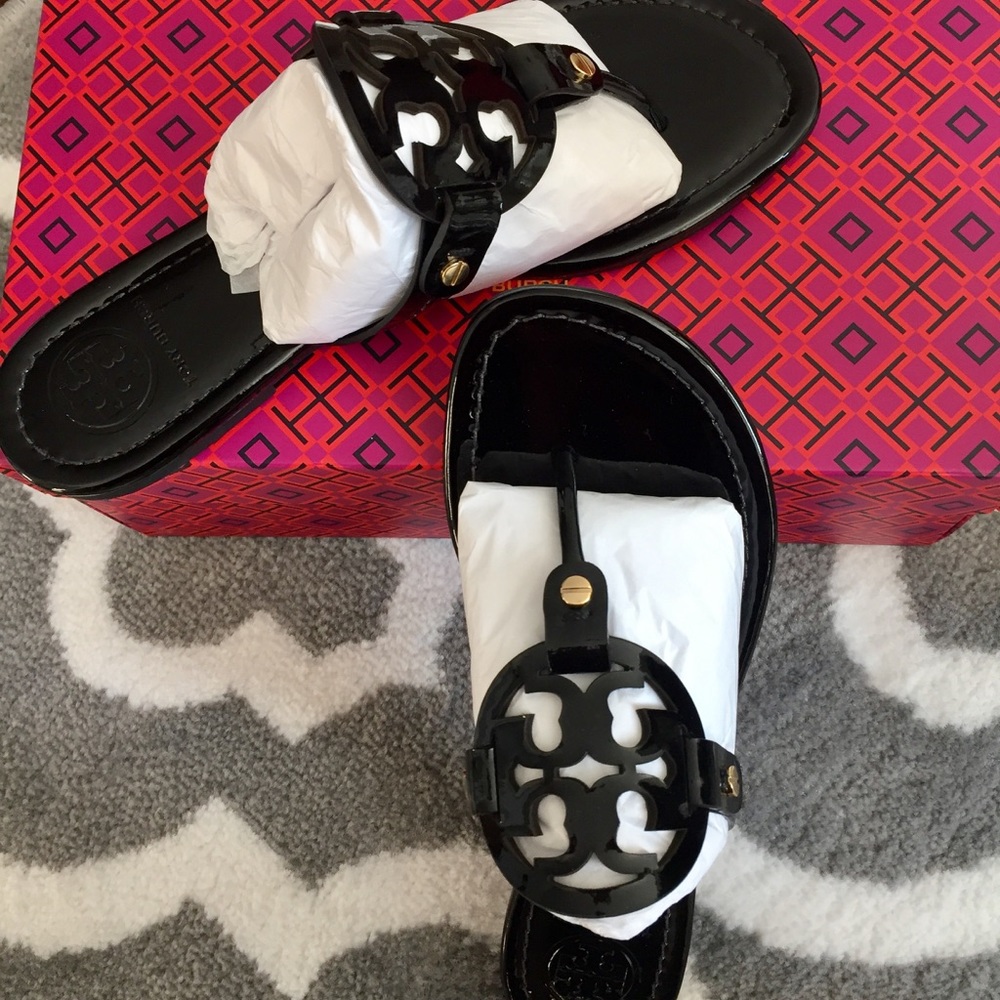 ⭐️NWT⭐️ Tory Burch Patent Miller - Picture 2 of 6