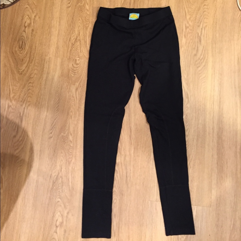 C&C California leggings with stitch detail