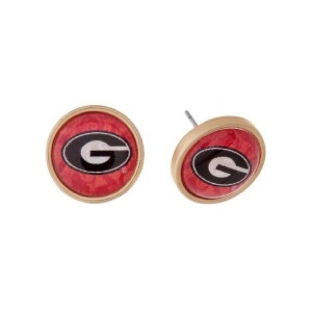 Georgia Collegiate Earrings