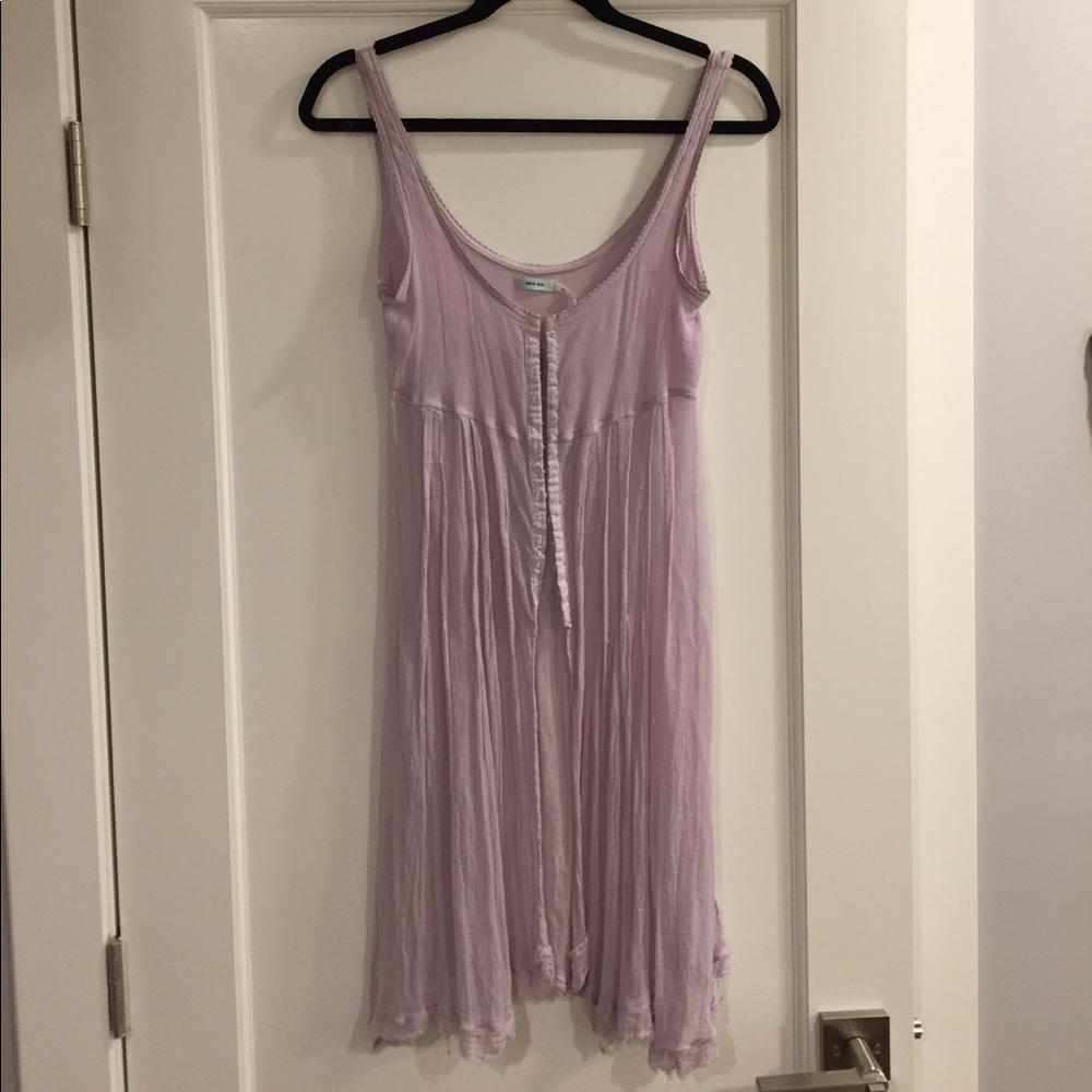 Kimchi Blue (UO) sheer bohemian lavender cape