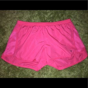 Neon Pink Running Shorts