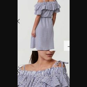 Loft off the shoulder dress
