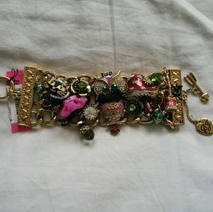 Betsey Johnson statement bracelet