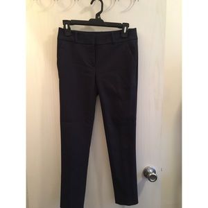 LOFT Petite Marissa skinny ankle pant (Navy)