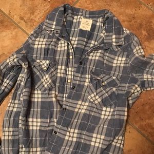 AE Plaid Vintage BF Shirt