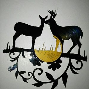 Handmade Vinyl Record Art