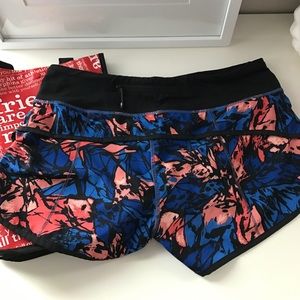 lululemon speed shorts