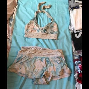 Vintage Pastel Bikini Two-Piece