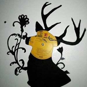 Handmade Vinyl Record Art