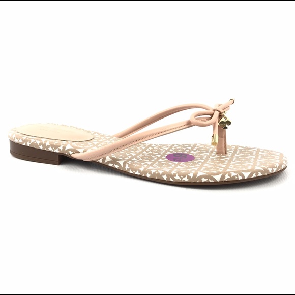 Kate Spade Sandals 8.5 Thong Slip On Rubber Sole - Picture 2 of 4