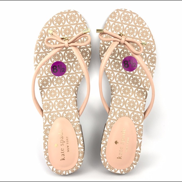 kate spade Shoes - Kate Spade Sandals 8.5 Thong Slip On Rubber Sole
