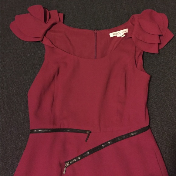 BCBGeneration dark pink dress in size 4. - Picture 3 of 5