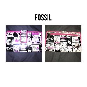 Fossil graphic wallet