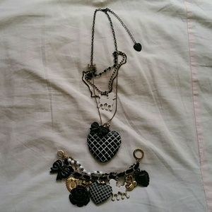 Rare and Vintage Betsey Johnson Poodle Set