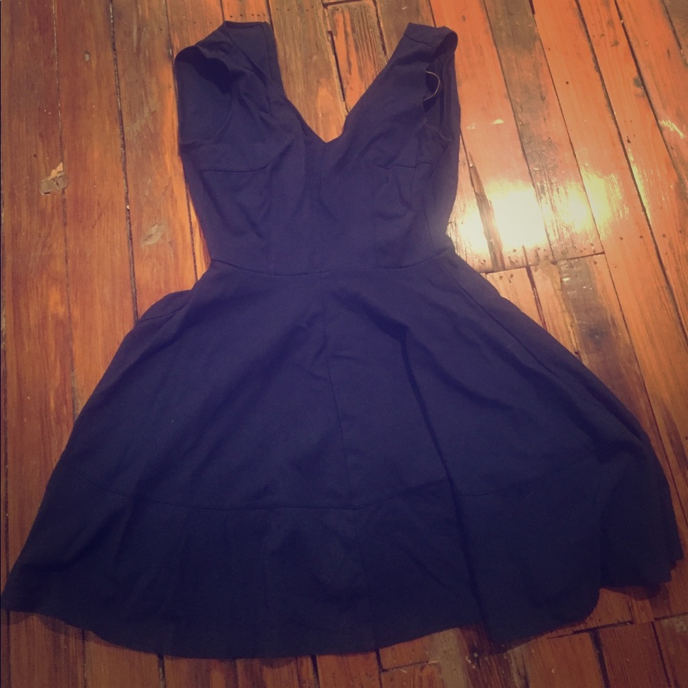 Navy blue Love...ady dress, size small