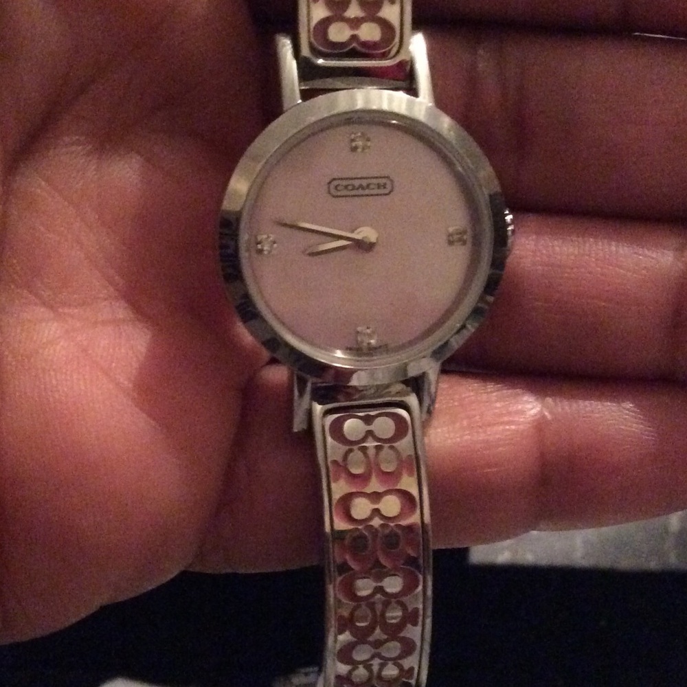 Coach watch - beautiful pink face ! - Picture 2 of 5