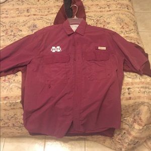 Mississippi State fishing style shirt