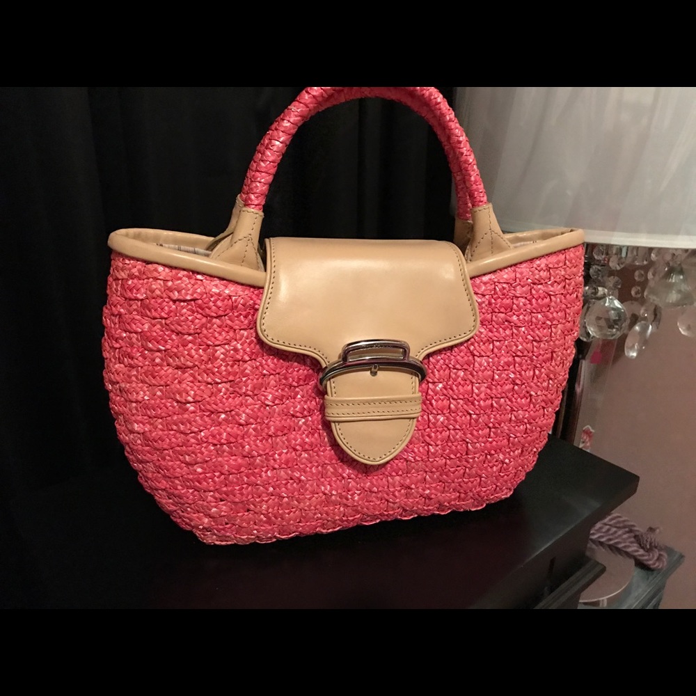 Cole Haan Basket Weave Satchel