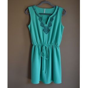 Sage Teal Dress