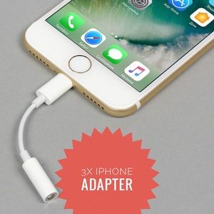 Sale 3x iPhone 7, 7Plus Adapter