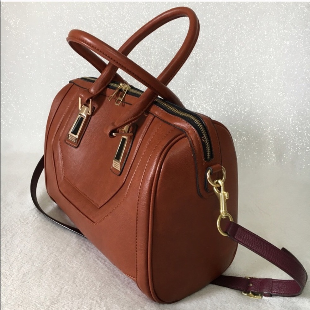 Brown satchel