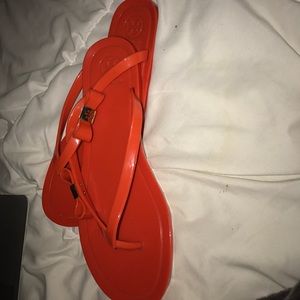 Tory burch jelly flip flop