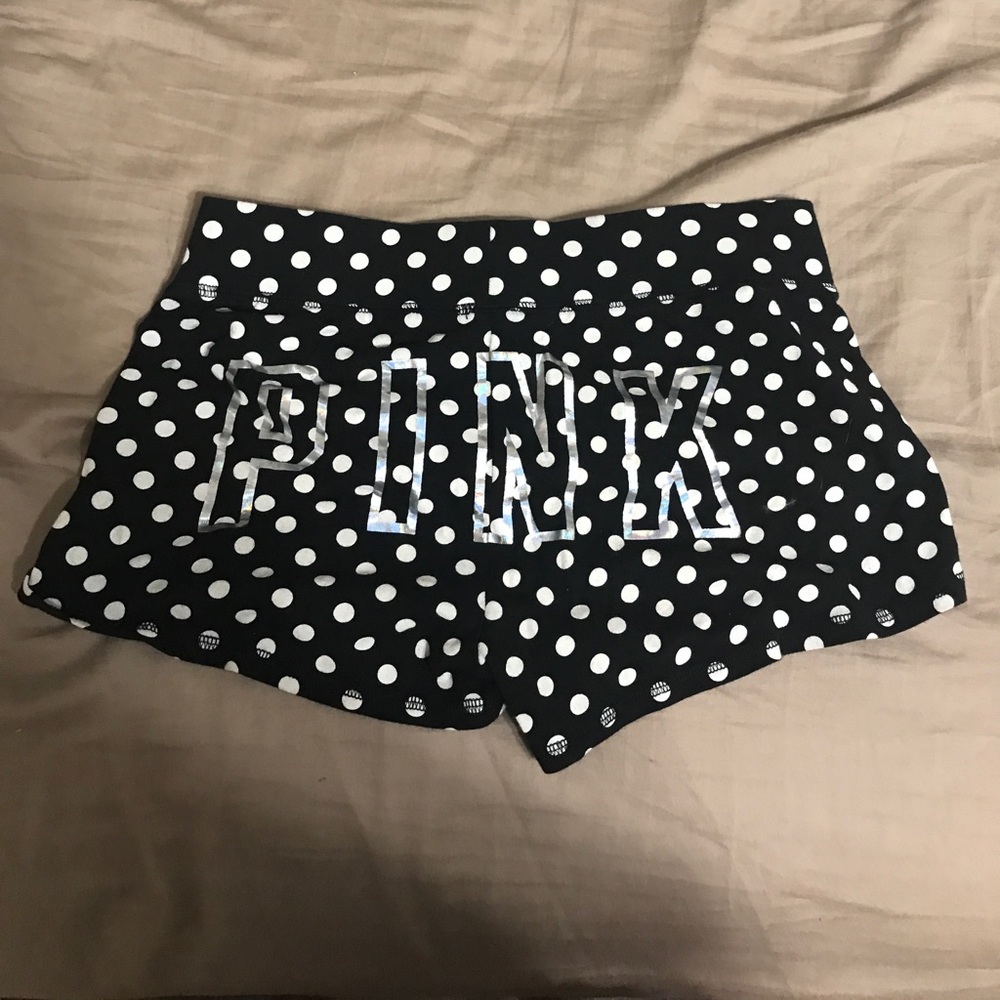 VS polka dot sleep shorts