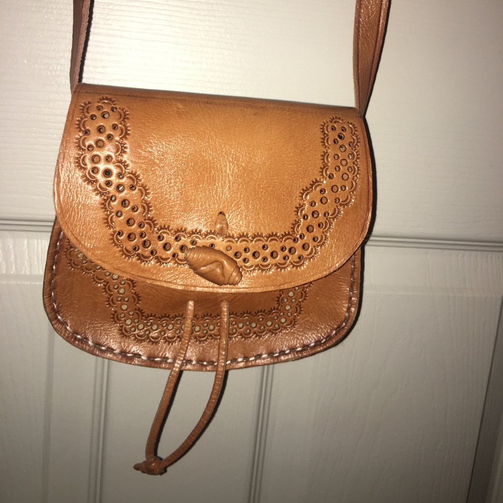 Vintage leather purse