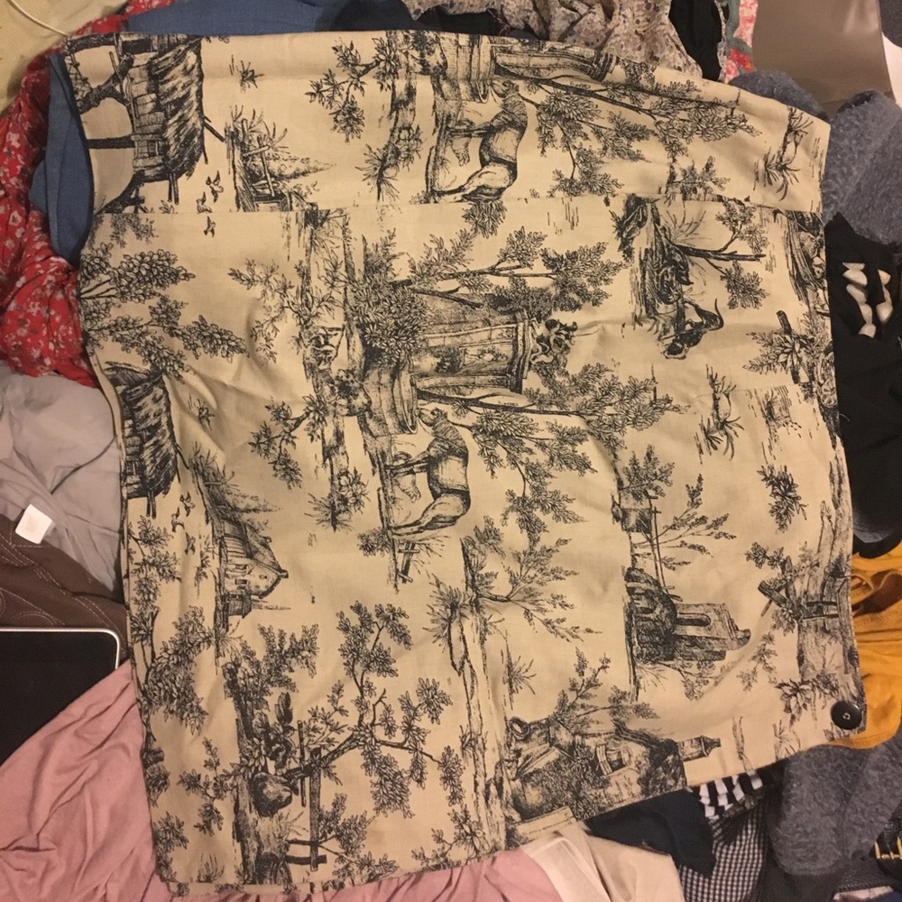 Wrap skirt with pockets!!