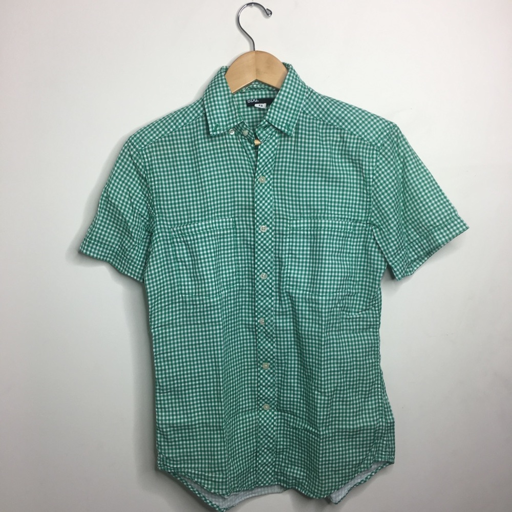BDG Urban Outfitters Plaid Short Sleeve Shirt
