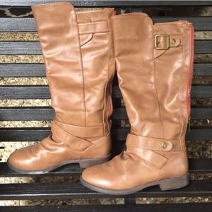 Madden Girl Muzy Knee High Riding Boots