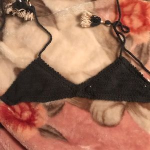 Crochet bikini top