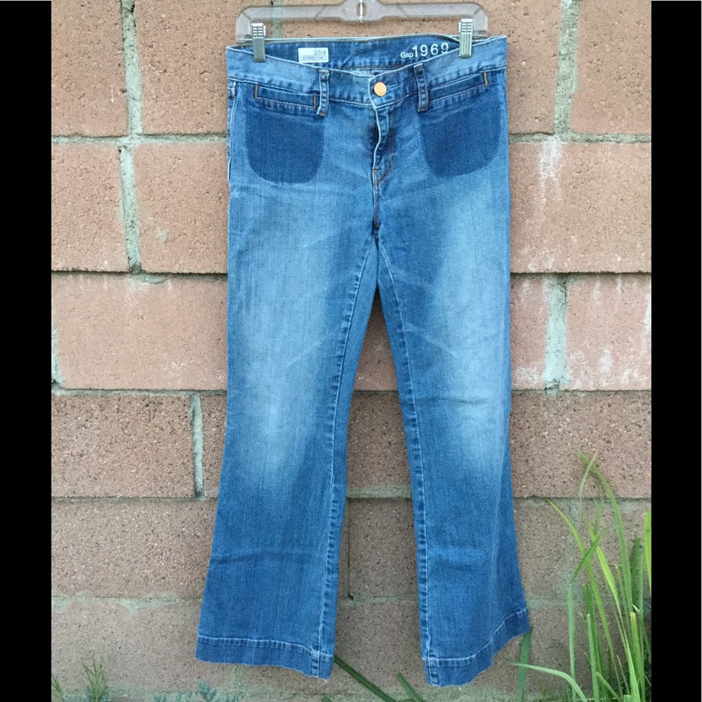 GAP 1969 BOYFRIEND FLARE WOMEN JEANS