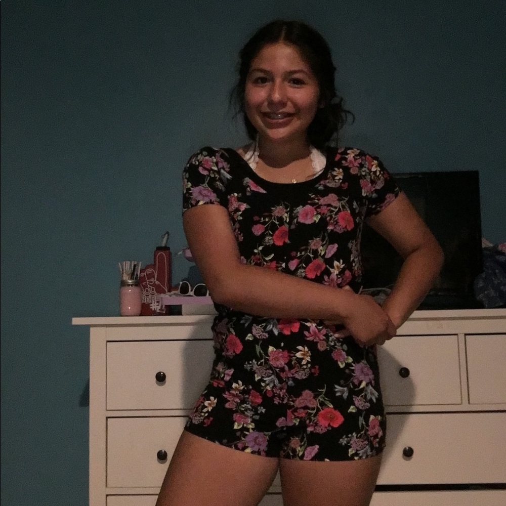 Floral romper