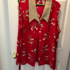 SLEEVELESS TIE BACK TOP