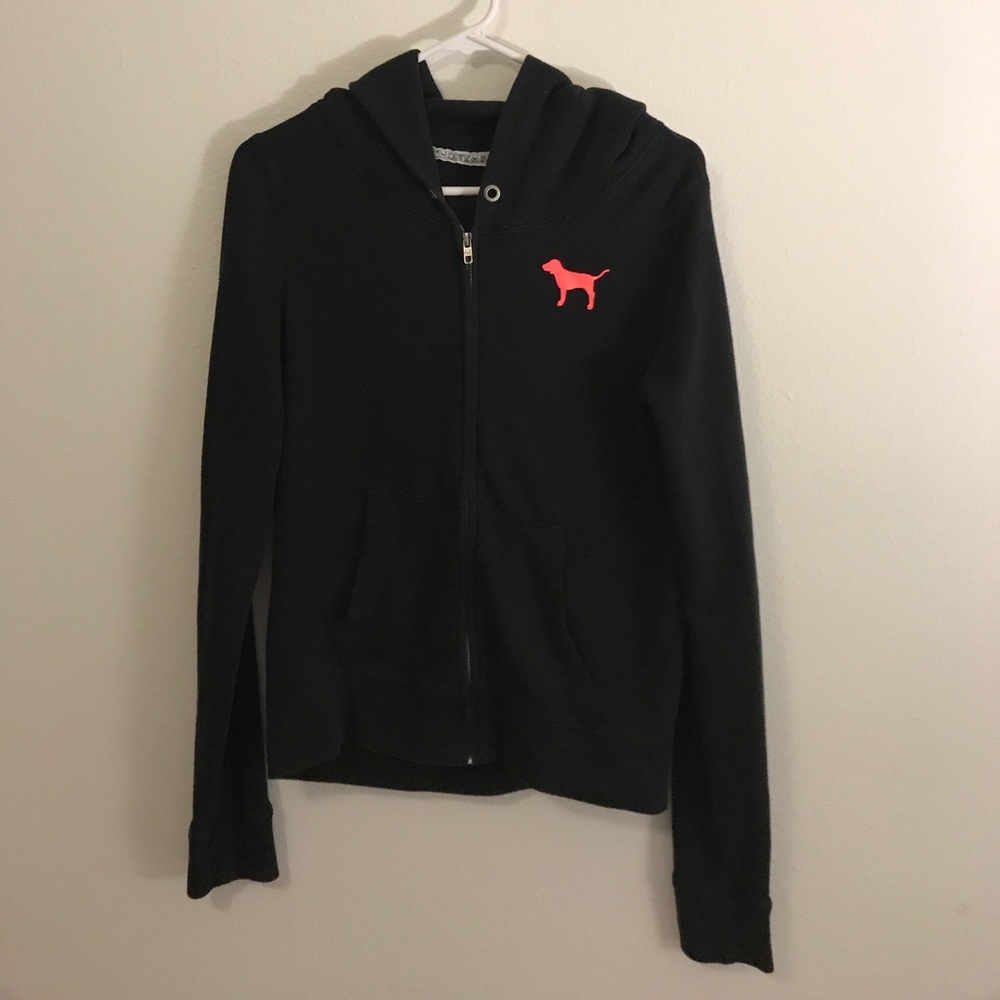 Victoria Secret(Pink) Zip up Sweatshirt