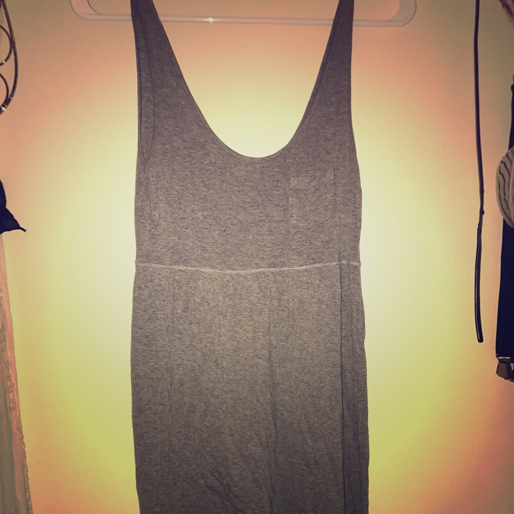 Simple grey dress